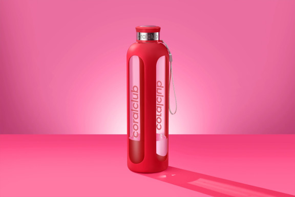 ClearWater glass bottle