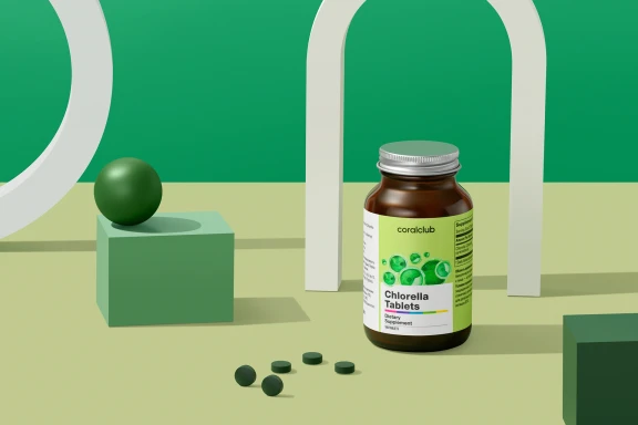 Chlorella tabletid 