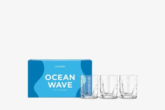 Set of glasses OCEAN WAVE