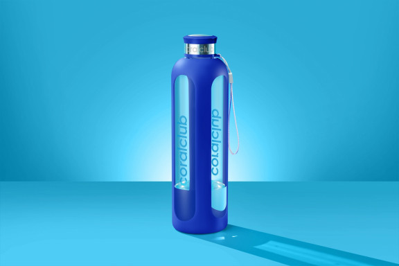 ClearWater glass bottle